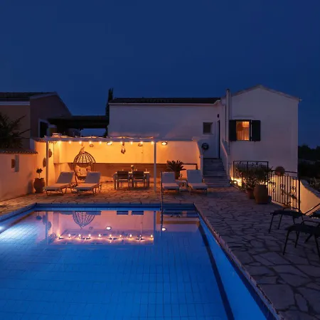 Tulip House Pool In Corfu